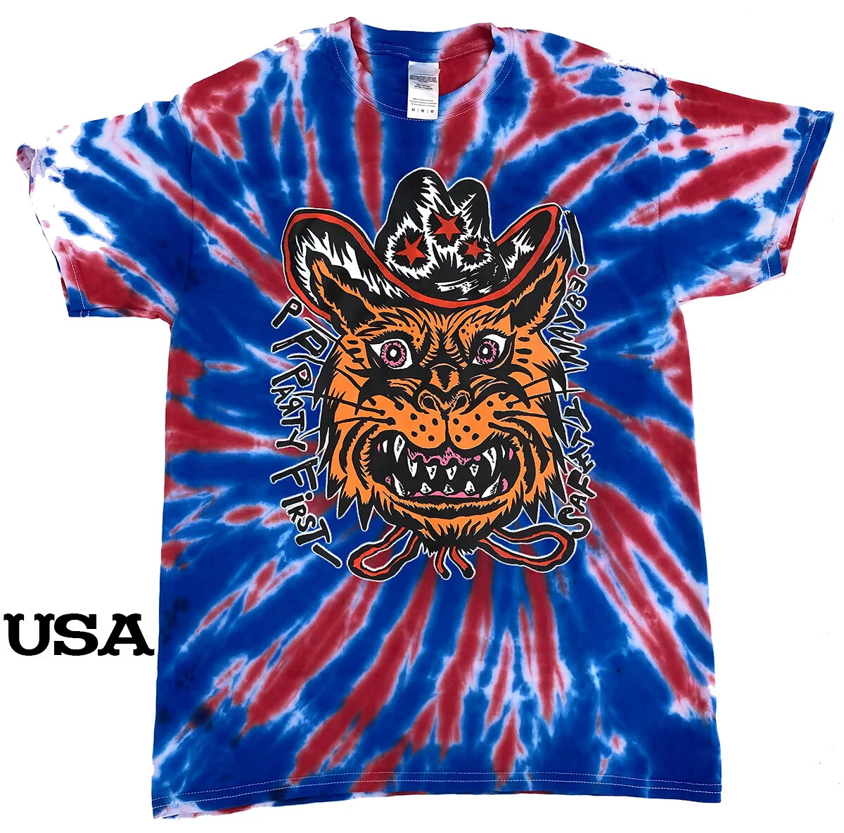 Party First Safety Maybe - TYE DYE PARTY CAT (Limited Edition